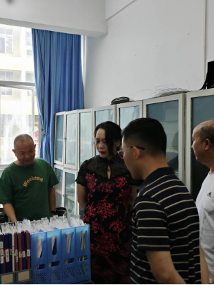 熊星书记带队到我院开展开学前实验室安全检查