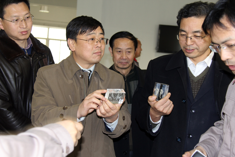 陈永祥参观西安科技大学工程实训中心