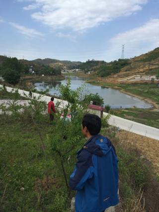 大方果宝河大桥建设图片